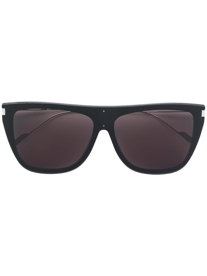 Saint Laurent Eyewear Sl1 Squared Sunglasses - Black