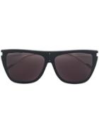 Saint Laurent Eyewear Sl1 Squared Sunglasses - Black