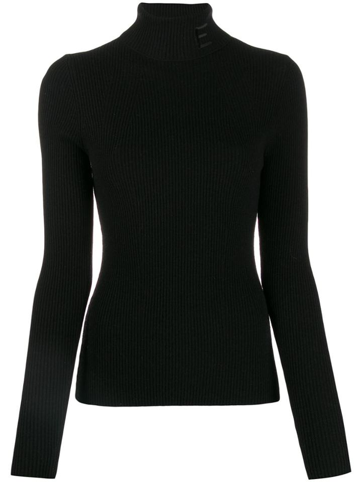 Essentiel Antwerp Tristan Ribbed Jumper - Black
