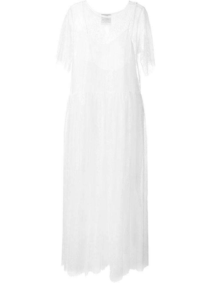 Forte Forte Lace Overlay Maxi Dress