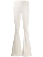 Dondup Flared Trousers - White