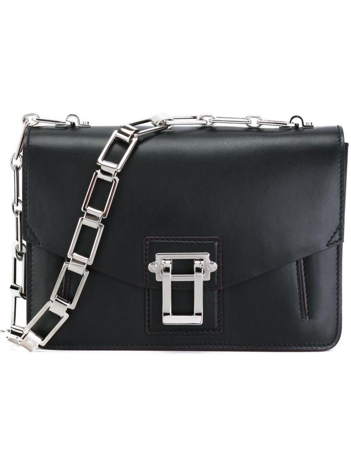 Proenza Schouler 'hava' Shoulder Bag, Women's, Black, Calf Leather/metal