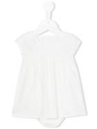 Chloé Kids Pointelle Dress, Toddler Girl's, Size: 12 Mth, White