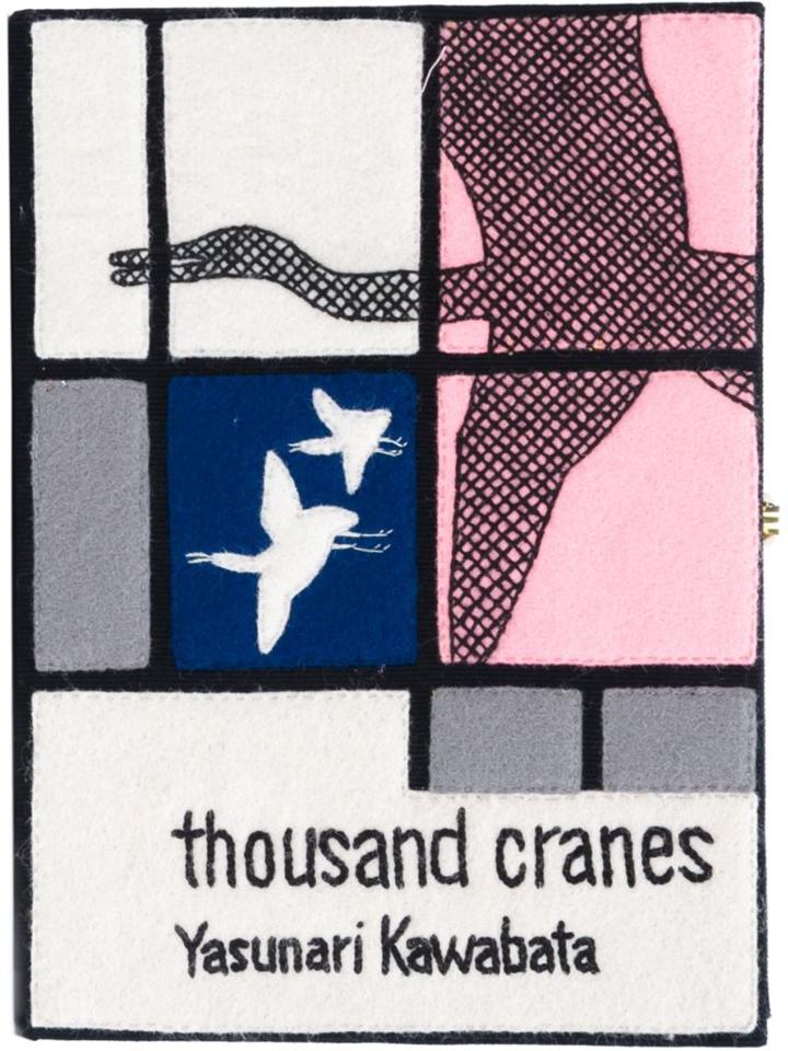 Olympia Le-tan Seagulls Print Clutch, Women's