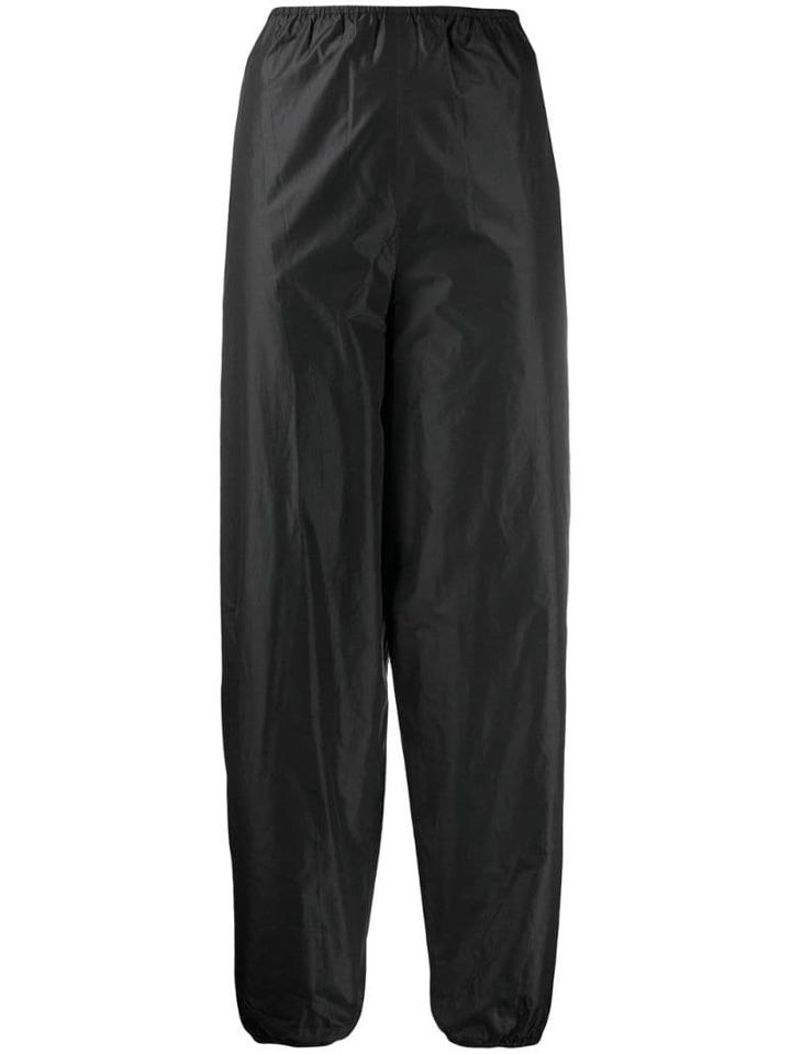 The Row Elasticated Technical Trousers - Black