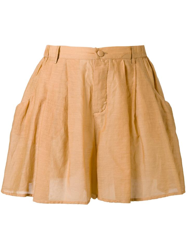 Mes Demoiselles Initiee Shorts - Nude & Neutrals