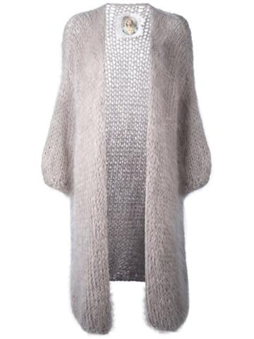 Made By Bernadette Mid Cardi-coat, Women's, Nude/neutrals, Mohair
