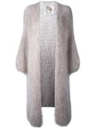Made By Bernadette Mid Cardi-coat, Women's, Nude/neutrals, Mohair