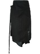 Barbara I Gongini Asymmetric Wrap Skirt