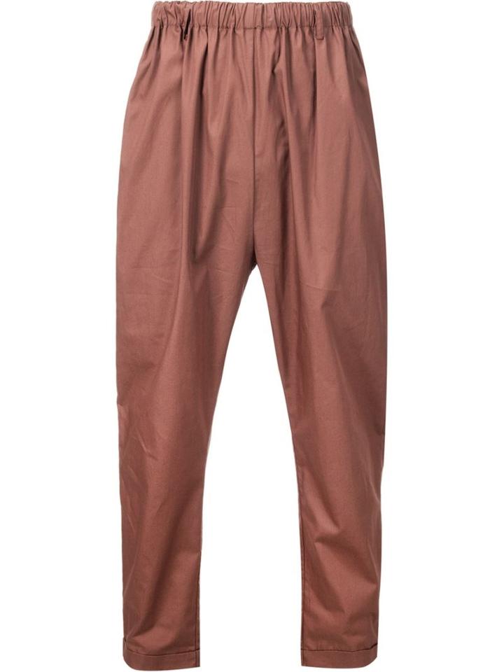 Lucio Vanotti Elasticated Waistband Trousers