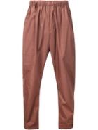 Lucio Vanotti Elasticated Waistband Trousers