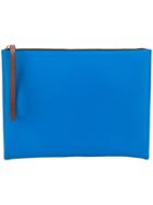 Marni Colour-block Clutch - Blue
