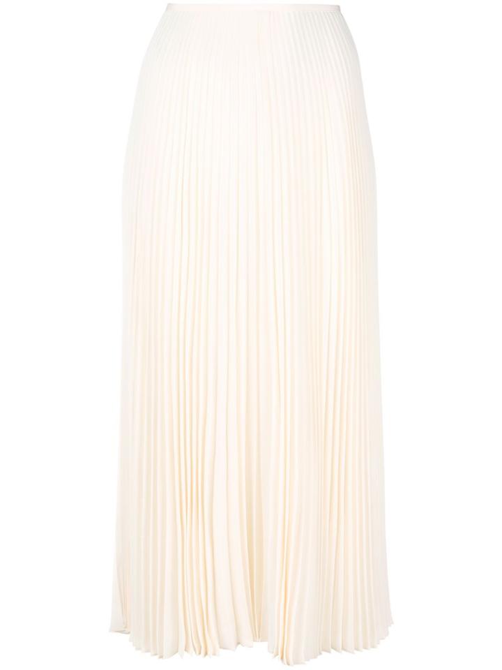 Joseph Ombre Pleated Skirt - White