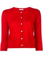 P.a.r.o.s.h. 3/4 Sleeve Cardigan - Red