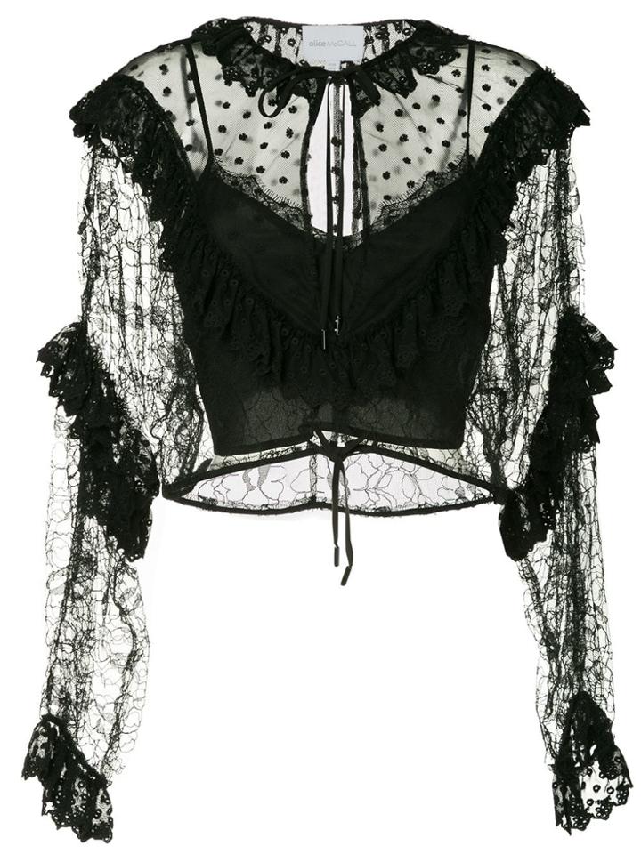 Alice Mccall Time Has Come Blouse - Black