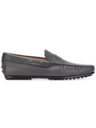 Tod's Logo Loafers - Blue