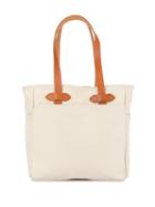 Filson Contrasting Handles Tote - White