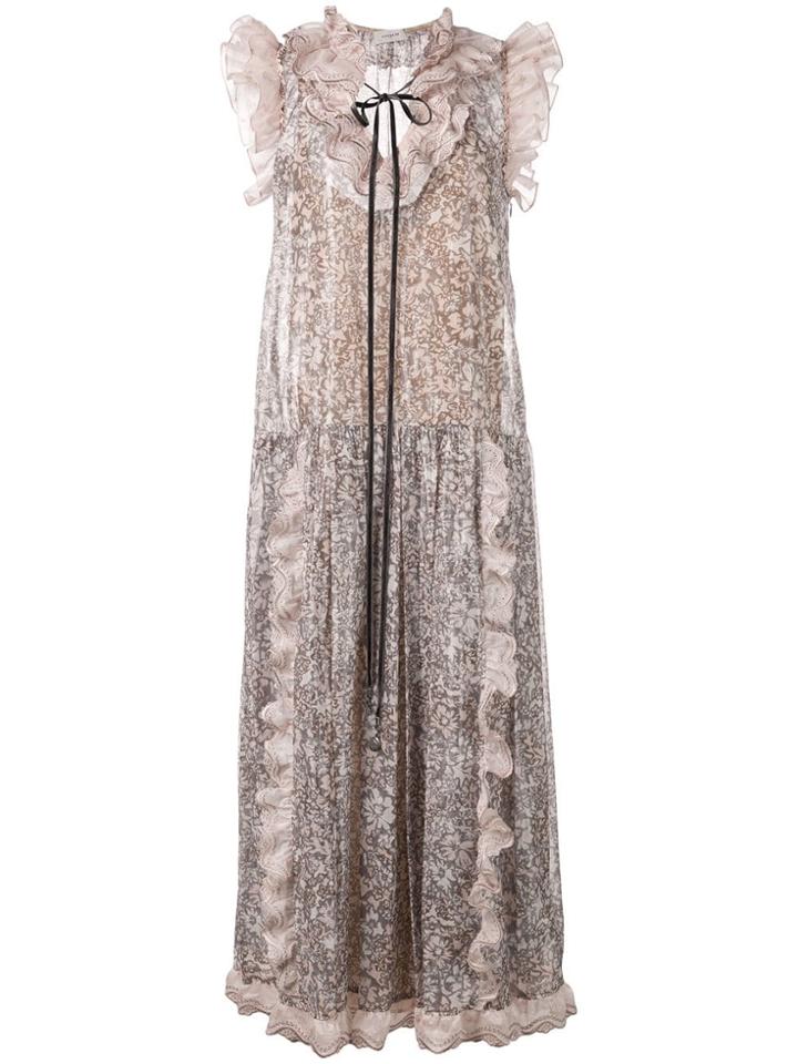 Coach Full Length Day Dress - Green