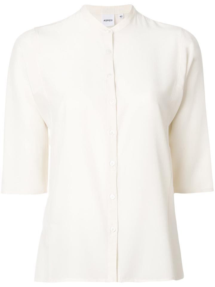 Aspesi Classic Fluid Shirt - Nude & Neutrals