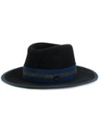 Maison Michel Trilby Hat - Black