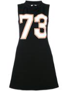 Moschino Number Motif Tank Dress - Black