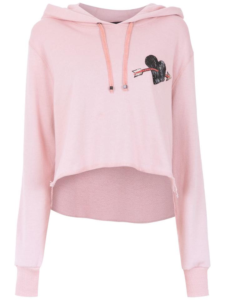 Andrea Bogosian Embroidered Sweatshirt - Pink