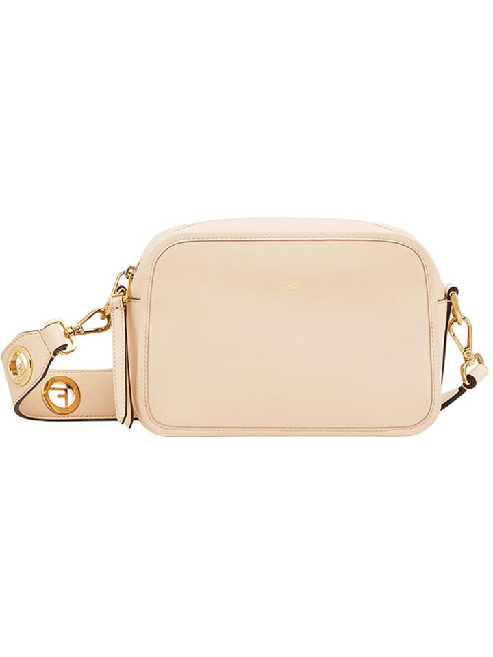 Fendi Rivet Strap Detail Handbag - Nude & Neutrals