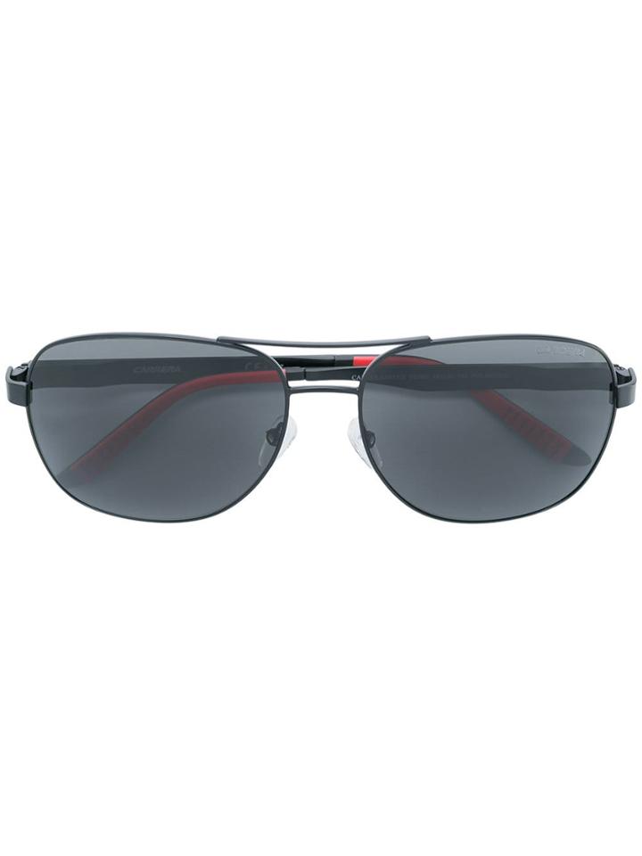 Carrera Aviator Style Sunglasses - Black