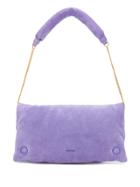 Nanushka Puffer Baguette Bag - Purple
