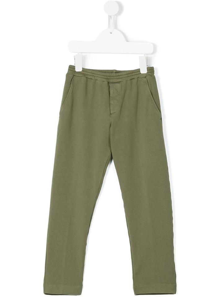 European Culture Kids - Elasticated Track Pants - Kids - Cotton/spandex/elastane/lyocell - 6 Yrs, Green