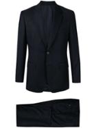 Gieves & Hawkes Check Pattern Suit - Blue