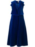 Maison Rabih Kayrouz Flared Midi Dress - Blue