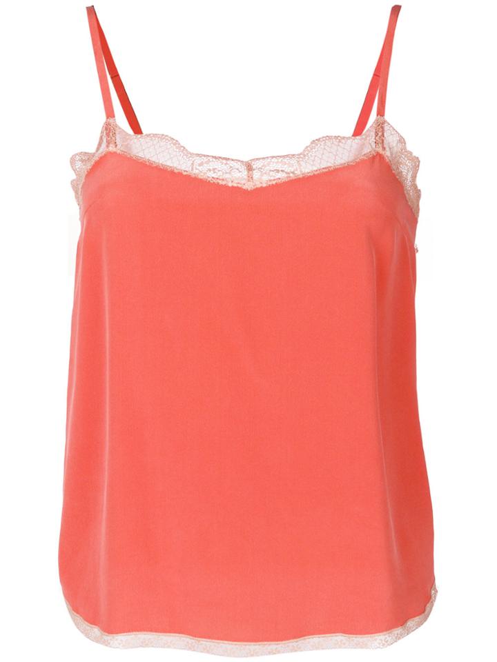 Zadig & Voltaire Caraco Top - Pink & Purple