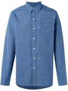 Levi's Plain Shirt, Men's, Size: Medium, Blue, Cotton