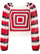 Ulla Johnson Beso Marine Sweater - Red
