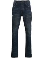 Purple Brand Mid-rise Tapered Jeans - Blue