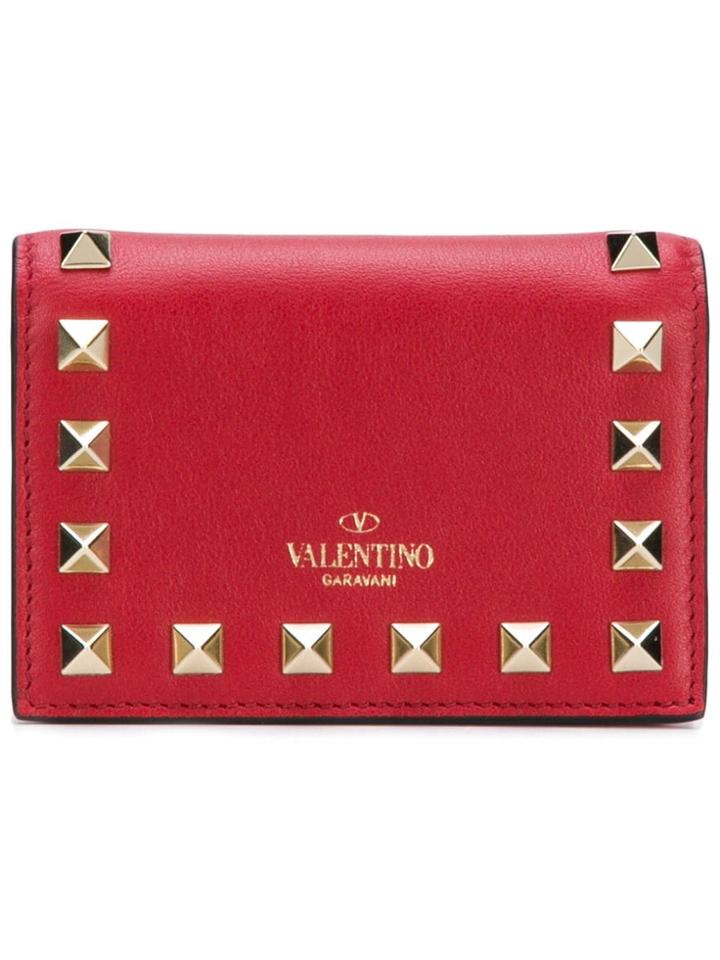Valentino Valentino Qw2p0650bol 0ro Leather - Red