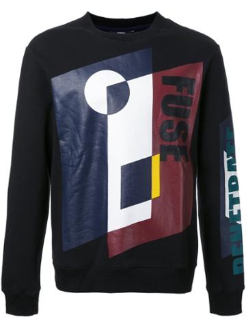 General Idea Geometric Print Sweatshirt