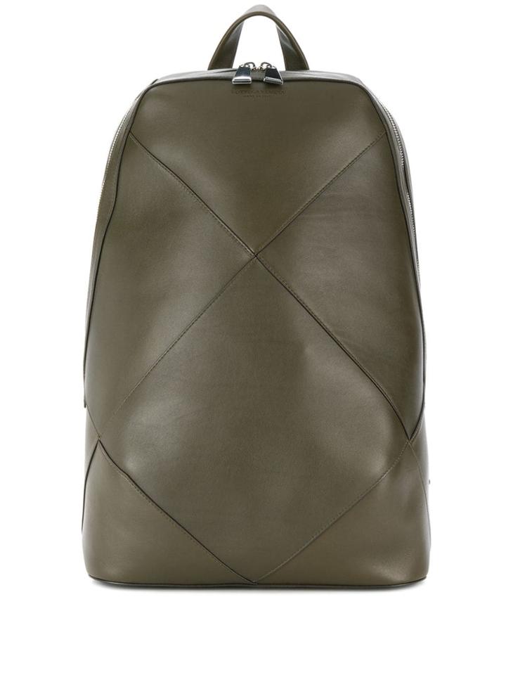 Bottega Veneta Large Intrecciato-weave Backpack - Green