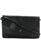 Guidi Envelope Shoulder Bag - Black