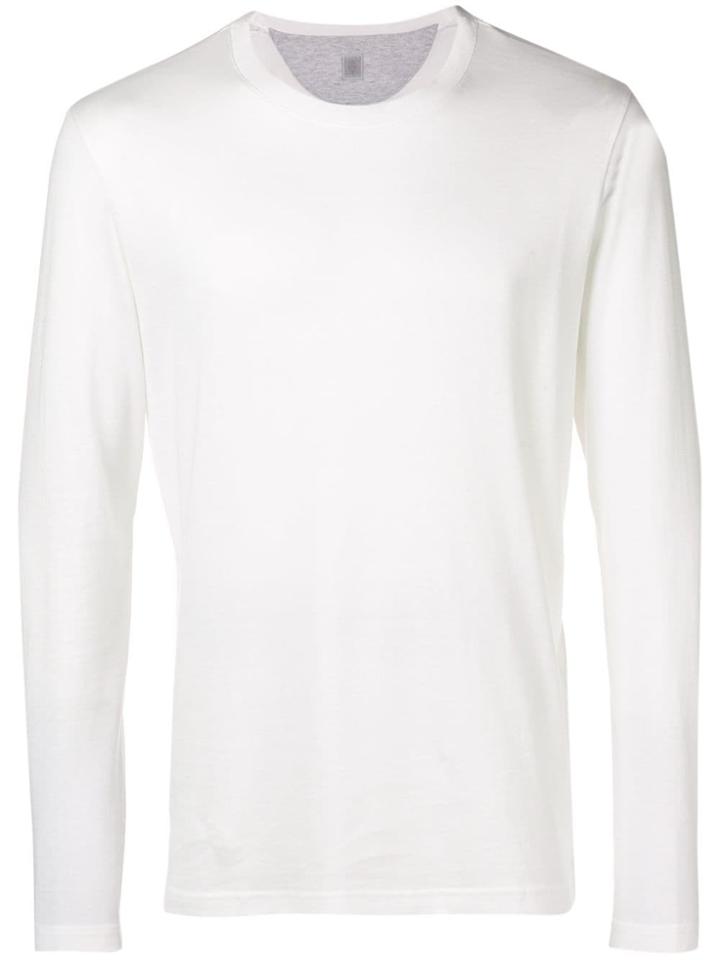 Eleventy Longsleeved T-shirt - White