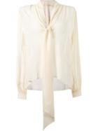 Giuliana Romanno Front Lace Up Blouse