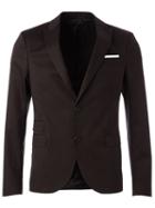 Neil Barrett Two-piece Suit, Men's, Size: 50, Black, Cotton/polyester/spandex/elastane/viscose