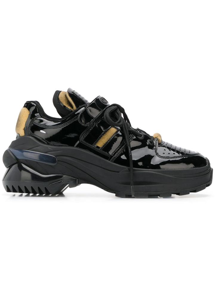 Maison Margiela Retro Fit Lo-top Sneakers - Black