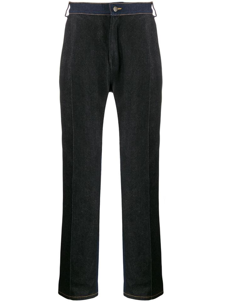 Anton Belinskiy Colour Block Jeans - Blue