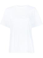 Alexander Wang Palm Tree Embroidered T-shirt - White