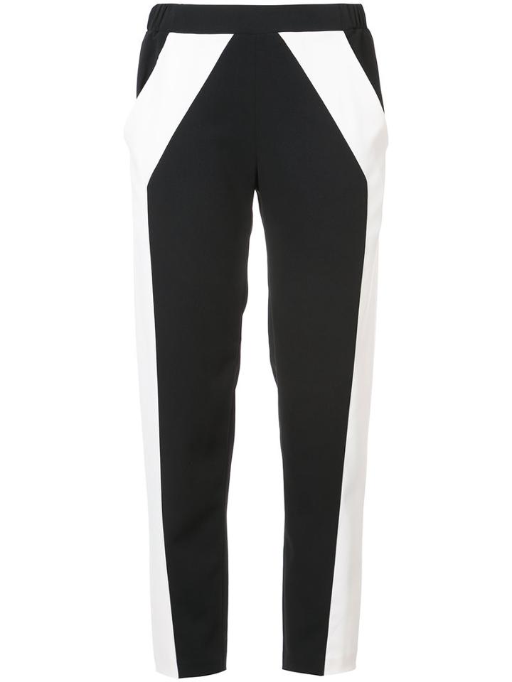 Sally Lapointe - Tailored Track Pants - Women - Nylon/spandex/elastane - 4, Black, Nylon/spandex/elastane