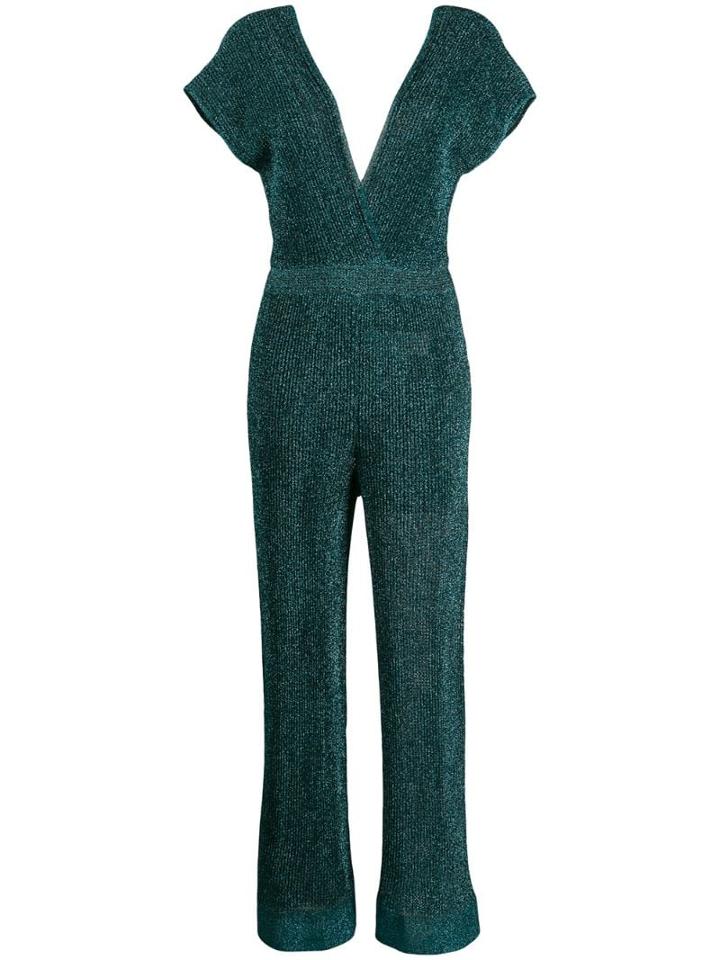 M Missoni Flared Jumpsuit - Blue