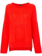 Marc Cain Round Neck Jumper - Red