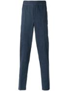 Piped Seam Trousers - Men - Cotton/spandex/elastane/modal - 52, Blue, Cotton/spandex/elastane/modal, Neil Barrett